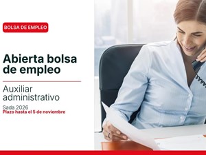 Ayuntamiento de Sada, Publicadas bases específicas en el BOP 207 de 29 de Octubre para formación de bolsa de empleo de interinos de la escala de administración general, subescala Auxiliar ( C2)