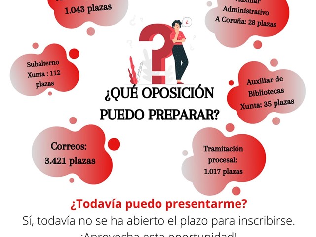 Que oposición podo preparar?